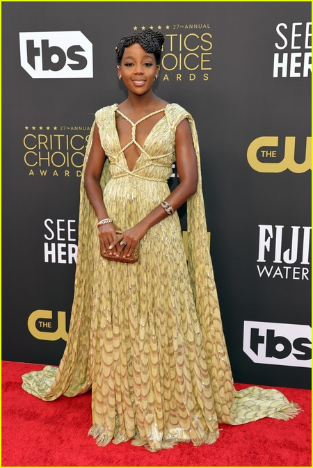 Thuso Mbedu (The Underground Railroad) at the Critics Choice Awards 2022