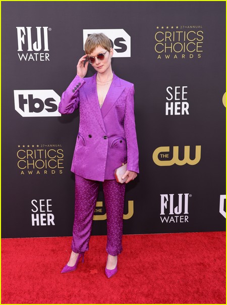 Wrenn Schmidt (For All Mankind) at the Critics Choice Awards 2022