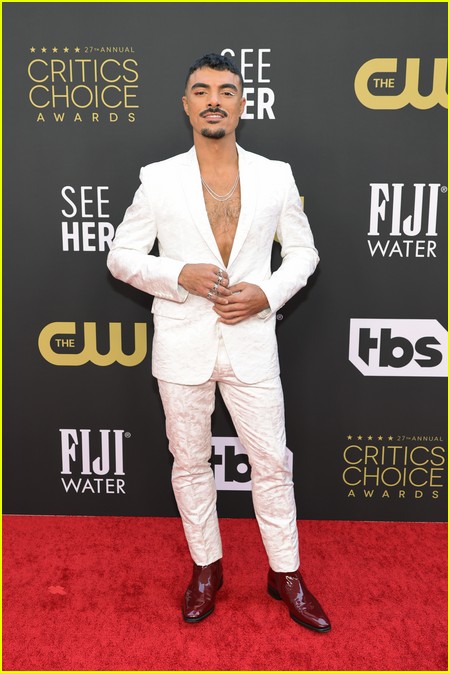 Yurel Echezarreta (West Side Story) at the Critics Choice Awards 2022