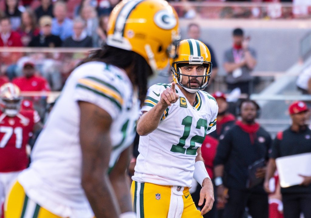 Aaron Rodgers and Davante Adams, Green Bay Packers 