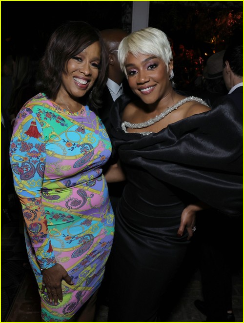 Tiffany Haddish, Gayle King at the CAA Pre-Oscars Party