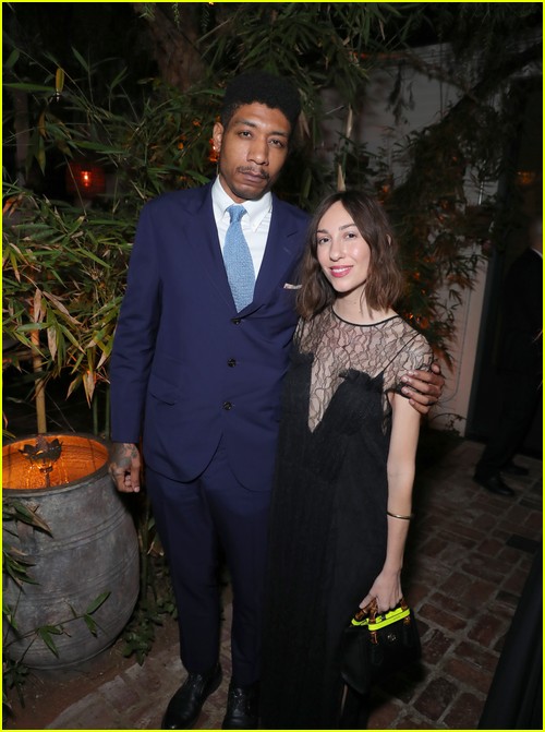 Honor Titus, Gia Coppola at the CAA Pre-Oscars Party