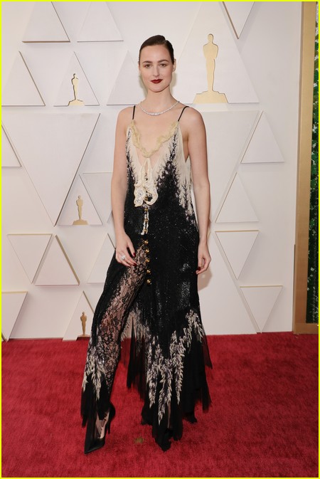 Renate Reinsve on the Oscars 2022 red carpet