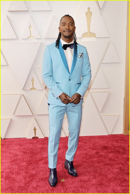Scott Evans on the Oscars 2022 red carpet