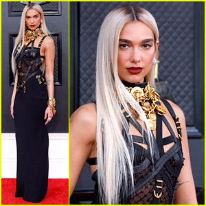 Dua Lipa Is Dripping in Gold Chains at Grammys 2022