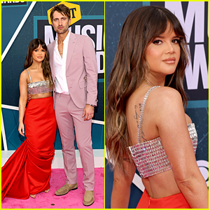 Maren Morris & Husband Ryan Hurd Couple Up on CMT Music Awards 2022 Red Carpet Ahead of Performance!