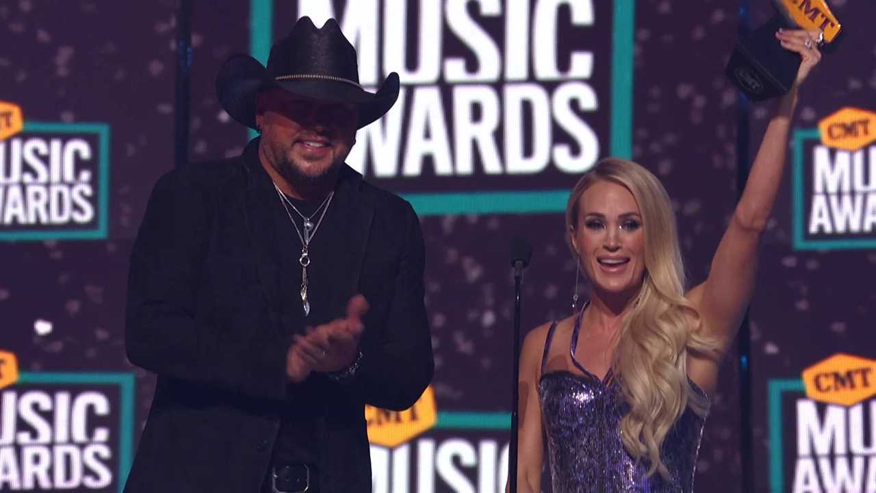 Carrie Underwood, Cody Johnson, Jason Aldean Among Big Winners At 2022 CMT Music Awards