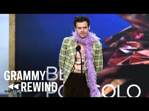 Watch Harry Styles Win Best Pop Solo Performance For Watermelon Sugar In 2021 | GRAMMY Rewind