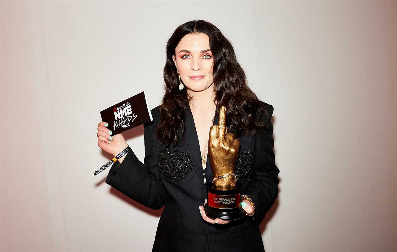Aisling Bea at the BandLab NME Awards 2022. Credit: Zoe McConnell for NME