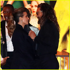 Jason Momoa Gave His Jacket to Kate Beckinsale at Oscars After Party, Source Says They Were 'Flirty' (Photos)
