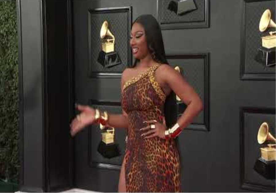MEGAN THEE STALLION | Fashion Cam | 2022 GRAMMYs