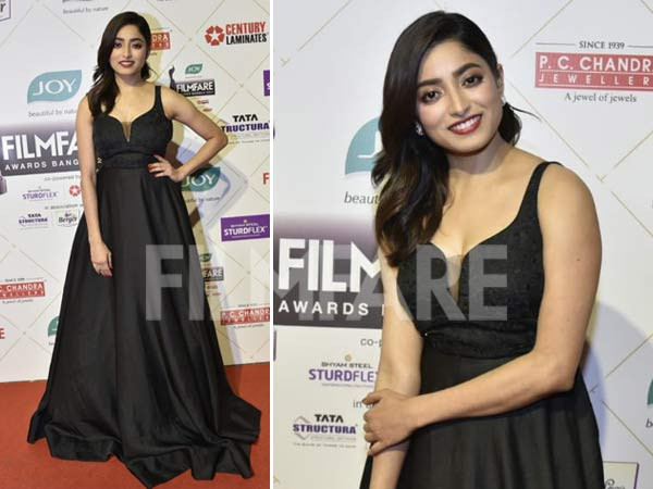 Joy Filmfare Awards Bangla 2021: Ishaa Saha looks gorgeous in black 