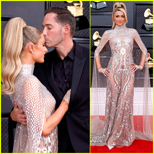 Paris Hilton Makes It A Date Night With Hubby Carter Reum at Grammys 2022