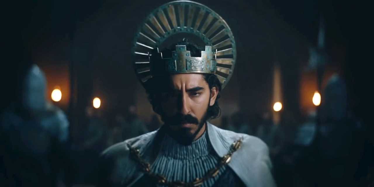 The Green Knight Clip Introduces Dev Patel to the Monstrous Title Character