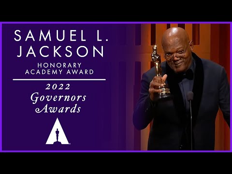 Samuel L. Jackson Receives an Honorary Award at the 2022 Governors Awards