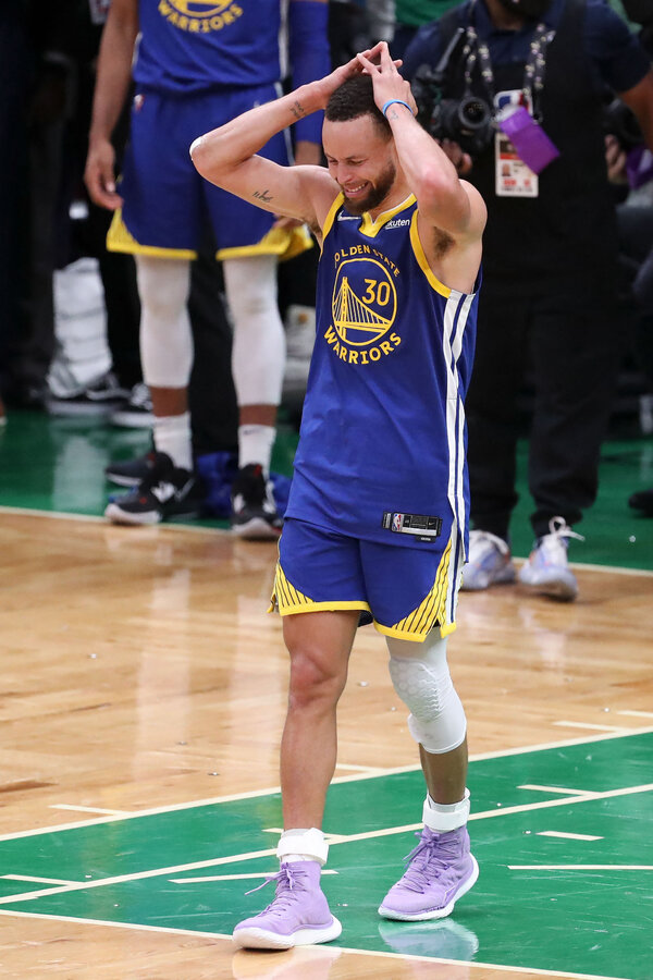 “You imagine what the emotions are going to be like, but it hits different,” Curry said of winning his fourth championship. Two seasons ago, Golden State had the worst record in the N.B.A.