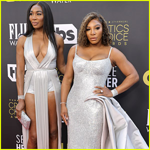 Venus & Serena Williams Have a Matching Sister Moment at Critics Choice Awards 2022