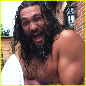 Jason Momoa Strips Down During 'Kimmel' Interview to Make Things Sexy - Watch Now!