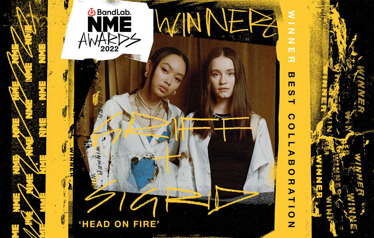 BandLab NME Awards 2022 Best Collaboration Griff and Sigrid
