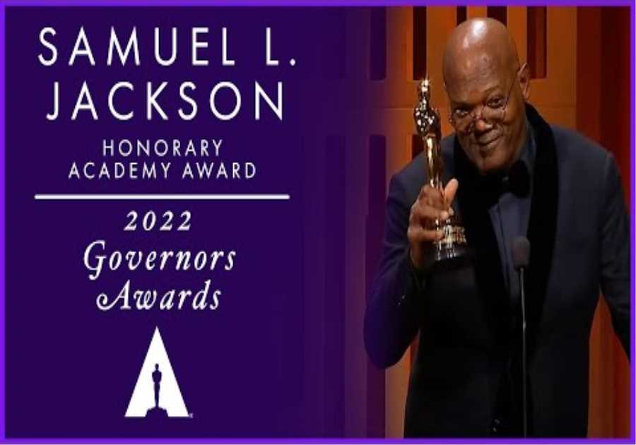 Samuel L. Jackson Receives an Honorary Award at the 2022 Governors Awards