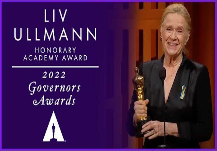 Liv Ullmann Receives an Honorary Award at the 2022 Governors Awards