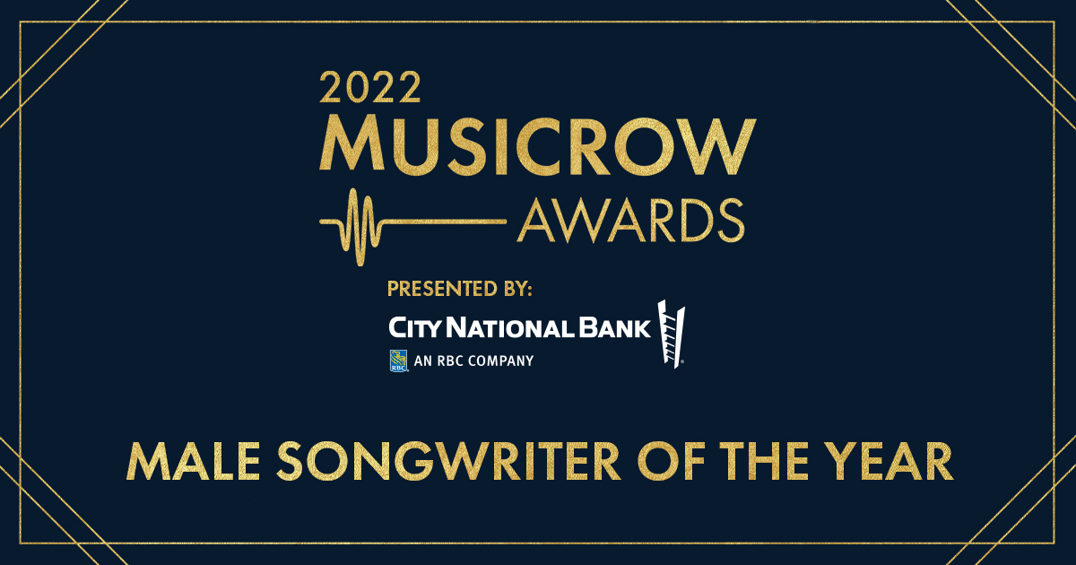 2022 MusicRow Awards Category Profile: Male Songwriter Of The Year