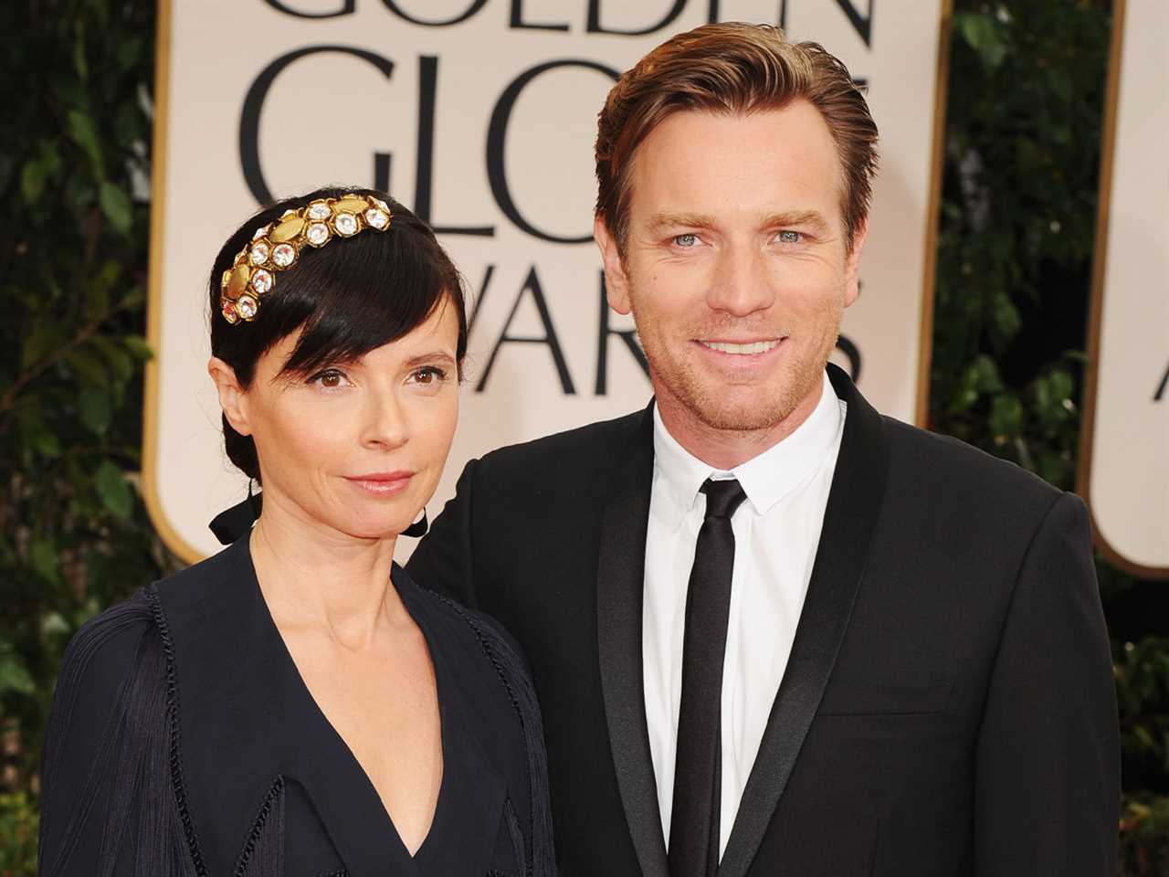 Ewan McGregor and Eve Mavrakis