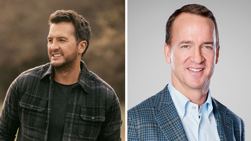 Luke Bryan & Peyton Manning To Host 56th Annual CMA Awards