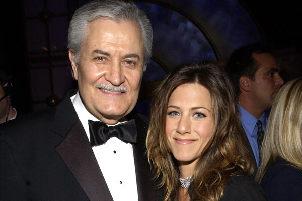 Jennifer Aniston and her father John Aniston