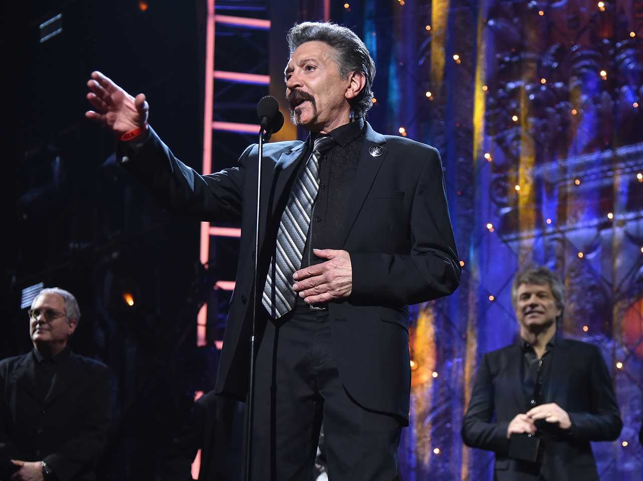 Alec John Such performs during the 33rd Annual Rock & Roll Hall of Fame Induction Ceremony at Public Auditorium on April 14, 2018 in Cleveland, Ohio.