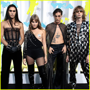 Maneskin Goes Rocker Chic for MTV VMAs 2022