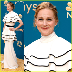 Laura Linney Is All Ruffled Up at Emmy Awards 2022