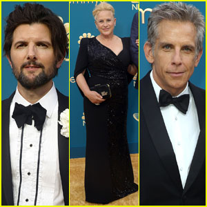 Adam Scott & Patricia Arquette Join 'Severance' Director Ben Stiller at Emmys 2022