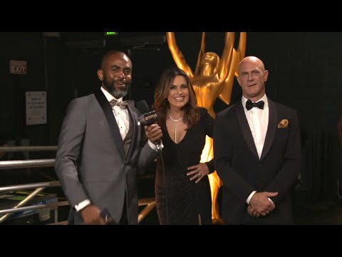 Mariska Hargitay and Christopher Miloni 74th Emmy Awards Presenterview