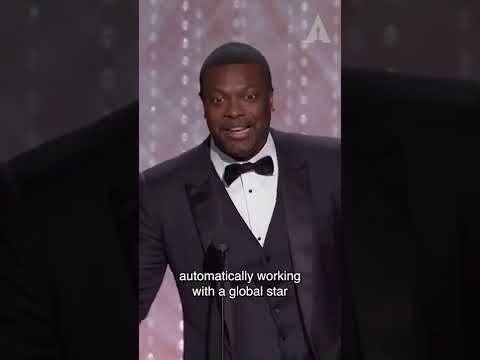 Chris Tucker Honors Jackie Chan at the 2016 Governors Awards | #Oscars #Shorts