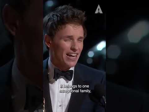 Oscar Winner -  Eddie Redmayne  | #Oscars #Shorts