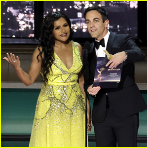 Mindy Kaling & B.J. Novak Joke About Their 'Insanely Complicated' Relationship While Presenting at the Emmys 2022