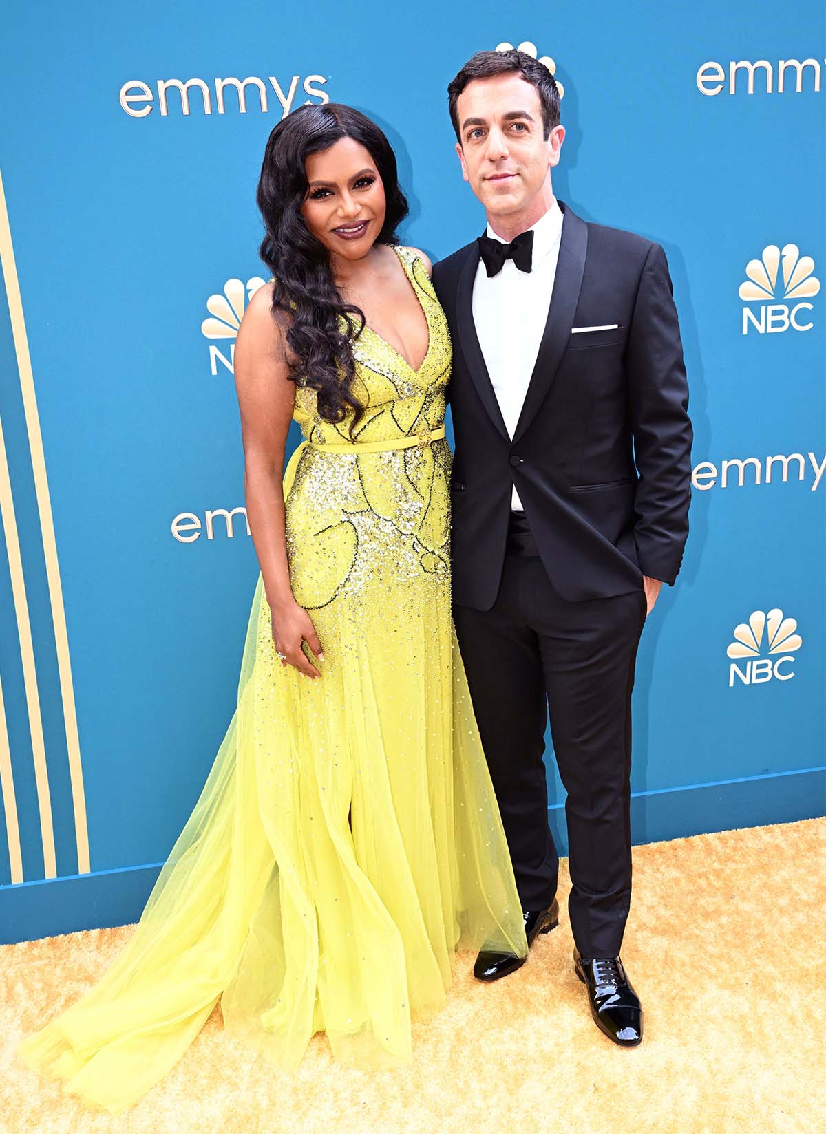 Mindy Kaling and B. J. Novak Joke About 'Complicated' Costar Romances at Emmys