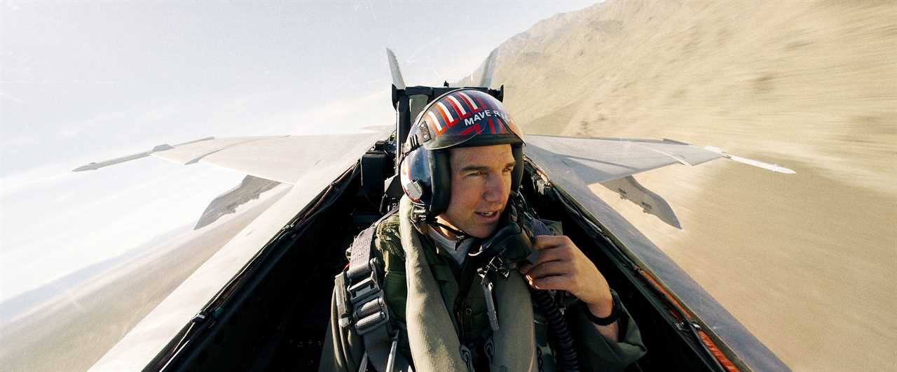 TOP GUN: MAVERICK, (aka TOP GUN 2), Tom Cruise, 2022. © Paramount Pictures / Courtesy Everett Collection