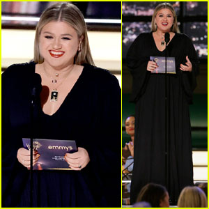 Kelly Clarkson Presents Lead Actress Award to Zendaya at Emmy Awards 2022