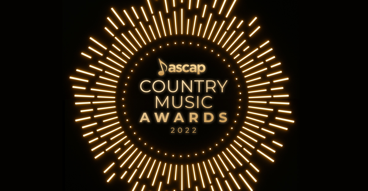 2022 ASCAP Country Music Awards Set For Virtual Celebration On November 7