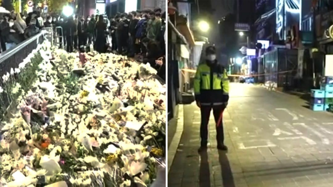 Police apologise for handling of South Korea Halloween crowd crush