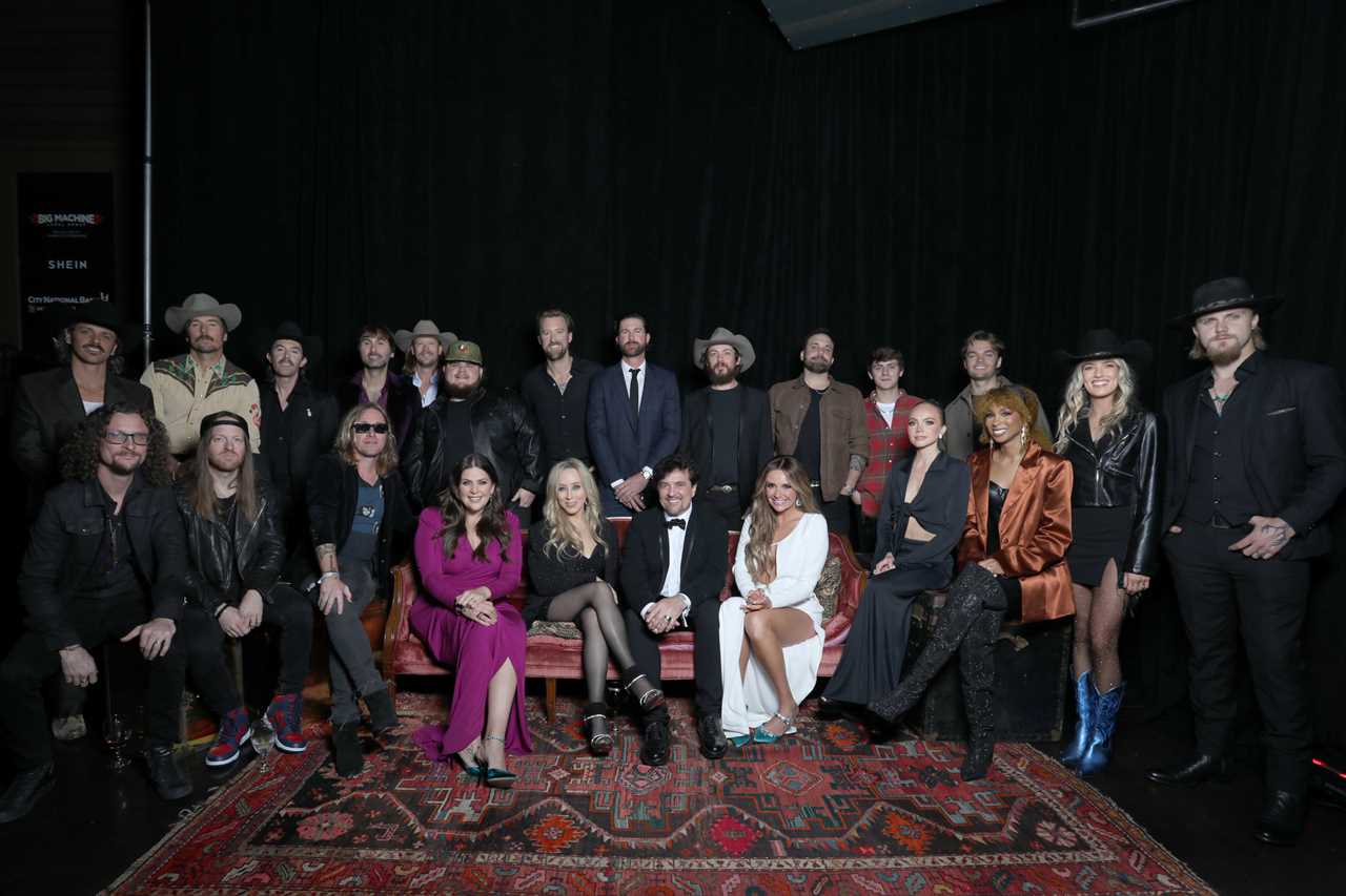 Big Machine Label Group Gathers For 2022 CMA Awards After Party