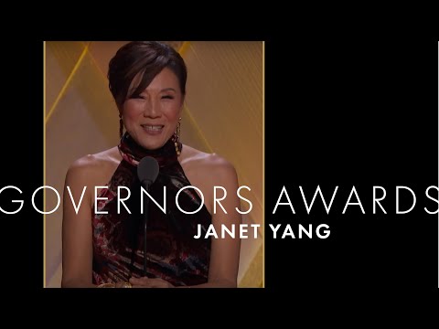Academy President Janet Yang Opens the 13th Governors Awards