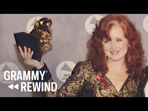 Watch Bonnie Raitt Win A GRAMMY For Something To Talk About In 1992 | GRAMMY Rewind