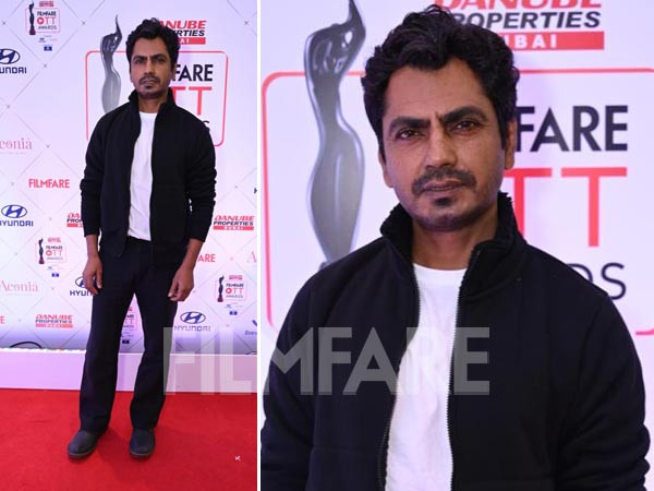 Danube Properties Filmfare OTT Awards 2022: Nawazuddin Siddiqui arrives atï¿½theï¿½redï¿½carpet 