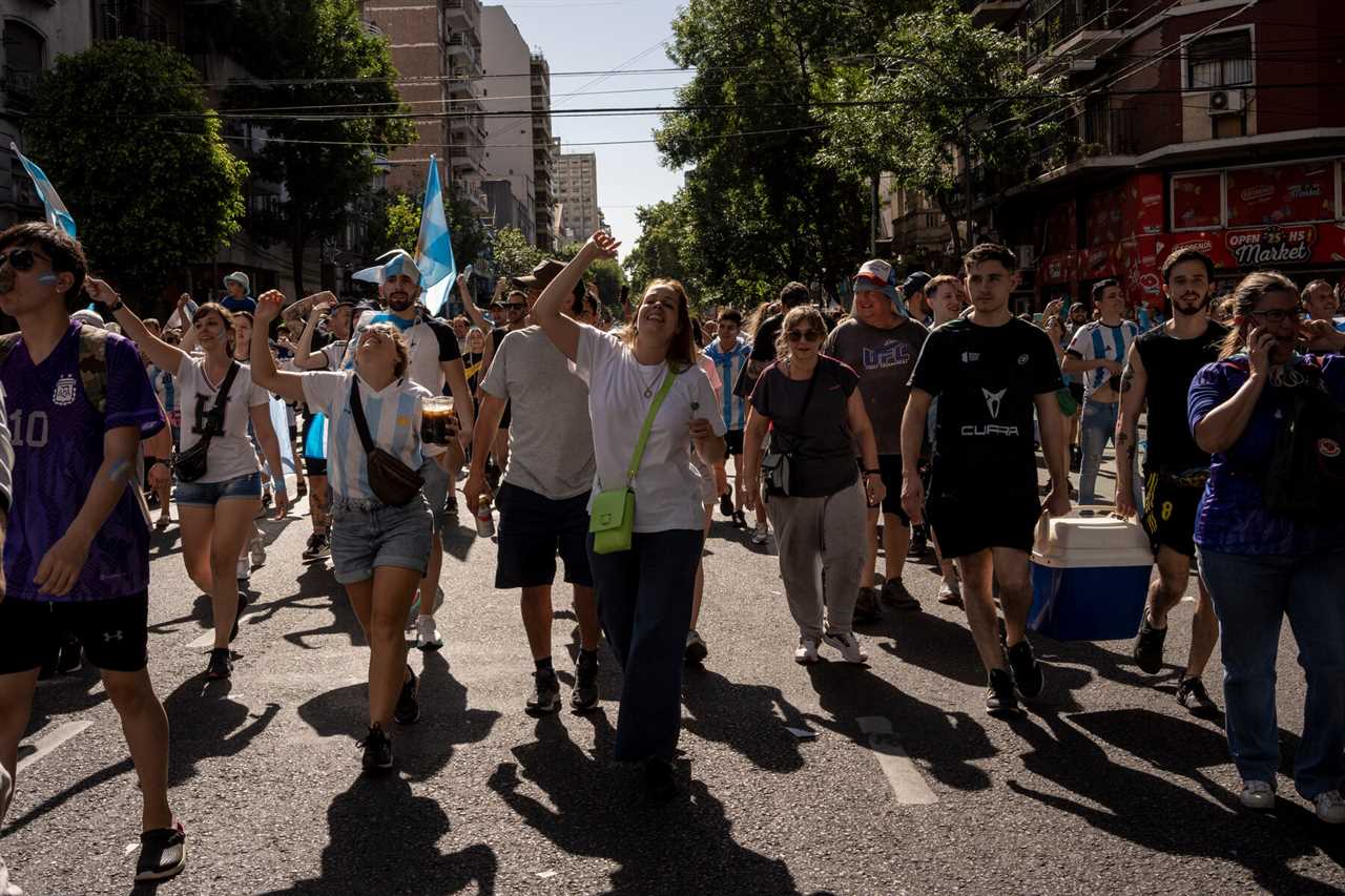 Argentina Hits the Streets for Long-Awaited Celebration