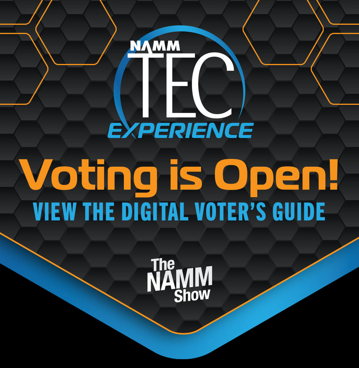 Voting is Open for the NAMM TEC Awards