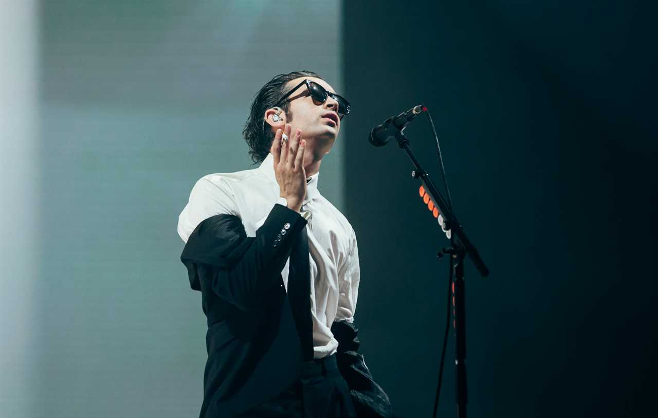 The 1975 live at Reading 2022. Credit: Andy Ford for NME