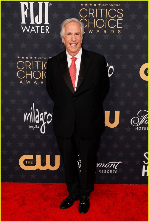 Henry Winkler at the Critics Choice Awards 2023